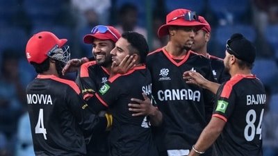 For Canada, Saad Bin Zafar took three wickets. (AFP)