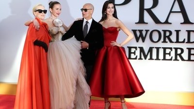 Meryl Streep, Emily Blunt, Stanley Tucci and Anne Hathaway attend the world premiere of The Devil Wears Prada 2 at Lincoln Centre in New York City. (AFP)