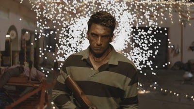 Dhurandhar 2 box office collection day 35: Ranveer Singh in a still from the film.