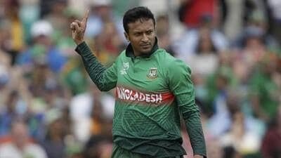 File image of former Bangladesh captain and all-rounder Shakib Al Hasan. (AP)