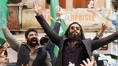 Dhurandhar 2 worldwide box office collection day 16: Mustafa and Ranveer Singh in a still from the film.