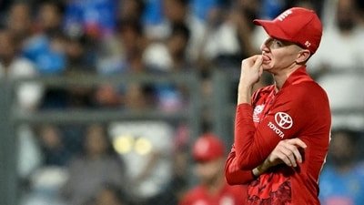 England's captain Harry Brook has been let off with a warning by the independent Cricket Regulator. (AFP) England's captain Harry Brook has been let off with a warning by the independent Cricket Regulator. (AFP)