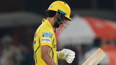 Ruturaj Gaikwad has struggled with his batting in IPL 2026. (AP)