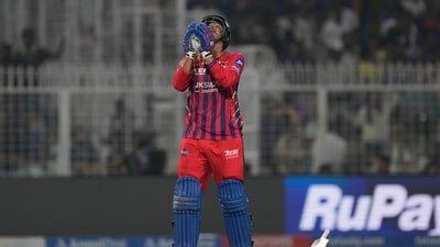 Lucknow Super Giants' Mukul Choudhary smashed unbeaten 54 runs off 27 balls. (AP)