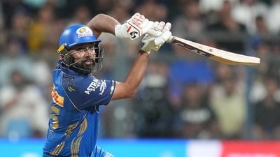 Rohit Sharma was in good form vs KKR. (AP)