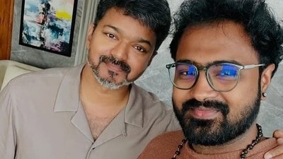 Pradeep E Ragav had edited Vijay's final film Jana Nayagan with H Vinoth.