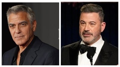 George Clooney's comment comes after Donald Trump demanded ABC to terminate Jimmy Kimmel for a comment about Melania Trump.