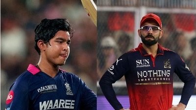 Sooryavanshi's blitz helped RR beat RCB by six wickets in Guwahati. (PTI) Sooryavanshi's blitz helped RR beat RCB by six wickets in Guwahati. (PTI)