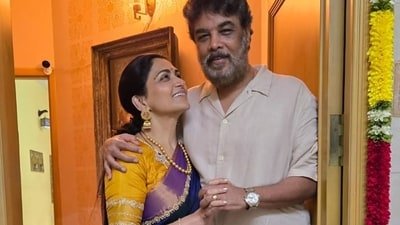 Sundar C debuts in politics this year with PNK as Khushbu is a BJP leader.