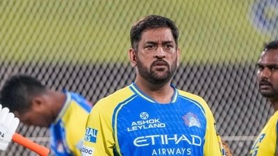MS Dhoni is yet to play a match in IPL 2026. (PTI)
