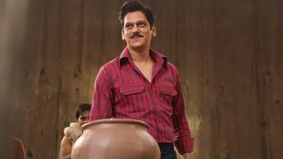 Matka King review: Vijay Varma plays the titular gambling baron in the show.