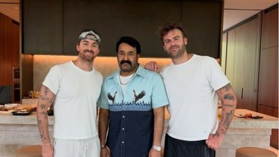 Malyalam superstar Mohanlal is The Chainsmokers' new friend.