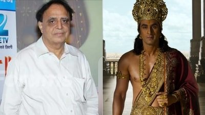 Moti Sagar reacts to Ranbir Kapoor's Ramayana teaser. Moti Sagar reacts to Ranbir Kapoor's Ramayana teaser.