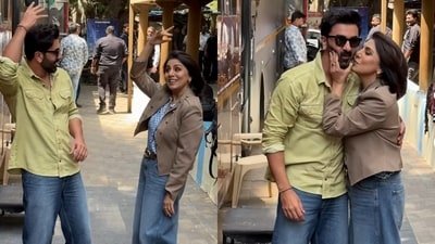 Ranbir Kapoor and Neetu Kapoor share a heartwarming moment.
