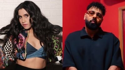 Nikhita Gandhi reacts to Badshah's Tateeree song controversy.