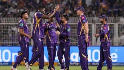 Blessing Muzarabani played two matches for KKR so far (PTI)