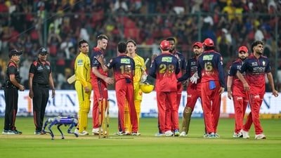 Royal Challengers Bengaluru faced Chennai Super Kings on April 5 in Bengaluru, Karnataka (PTI)