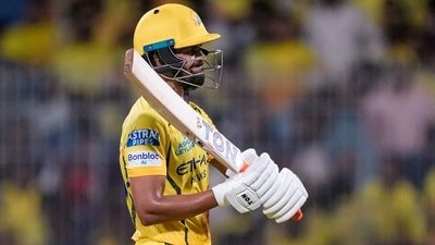 Ruturaj Gaikwad hasn't been able to get going in the ongoing season of IPL. (PTI)