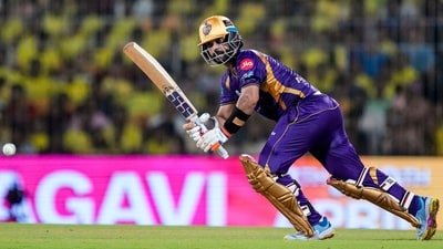 Kris Srikkanth wants Ajinkya Rahane dropped from the KKR lineup (PTI)