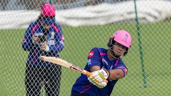 KKR VS RR, IPL 2026 LIVE Score: Vaibhav Sooryavanshi practices in the nets ahead of RR's match against KKR.
