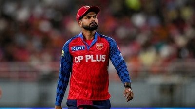 Punjab Kings' captain Shreyas Iyer during the IPL 2026 match between Punjab Kings and Lucknow Super Giants, in New Chandigarh (PTI)