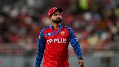 Punjab Kings' captain Shreyas Iyer during the Indian Premier League (IPL) 2026 T20 cricket match. (PTI)