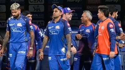 Hardik Pandya was absolutely gutted after the defeat against archrivals Chennai Super Kings. (PTI)