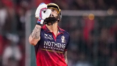 Virat Kohli scored 81 runs against Gujarat Titans on Friday. (PTI)