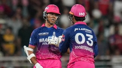 Yashasvi Jaiswal and Vaibhav Sooryavanshi. (PTI)