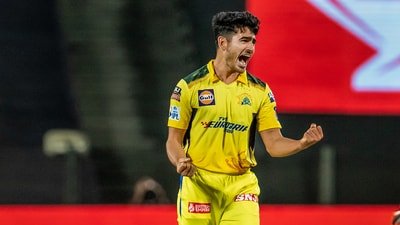 Mukesh Choudhary of Chennai Super Kings (IPL)