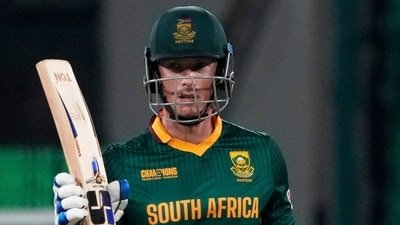 South Africa's Rassie van der Dussen announces retirement from international cricket. (AP)