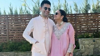 Parineeti Chopra stood by her husband Raghav Chadha as he was ousted by the AAP.