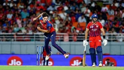 Punjab Kings' Marco Jansen in action. (REUTERS)