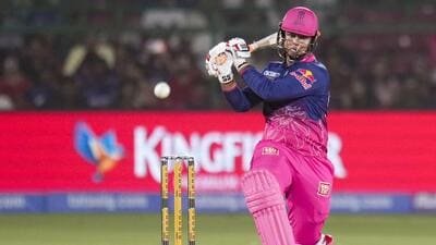 Rajasthan Royals' Vaibhav Sooryavanshi plays a shot during IPL 2026. (PTI)