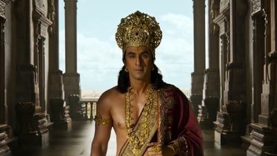 Ranbir Kapoor plays Rama in Nitesh Tiwari's Ramayana films.
