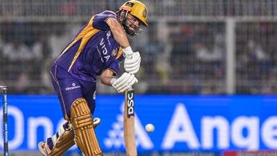 Rinku Singh’s unbeaten 53 helped Kolkata Knight Riders beat Rajasthan Royals by four wickets at the Eden Gardens in Kolkata on Sunday, their first win of IPL 2026. (ANI)