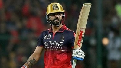 Virat Kohli played an unbeaten knock of 69 against SRH. (HT_PRINT)