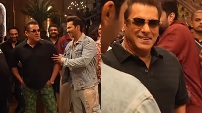 Varun Dhawan recalls dancing in front of Salman Khan during Hai Jawani Toh Ishq Hona Hai shoot.