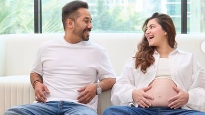 Abhishek Pathak and Shivaleeka Oberoi express happiness as they embrace parenthood.