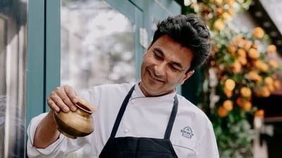 Chef Vikas Khanna has been named in TIME 100. (Instagram/@vikaskhannagroup)