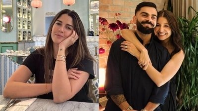 Izabelle Leite reacted to being included in a post with Anushka Sharma and others about Virat Kohli's 'taste' in women.