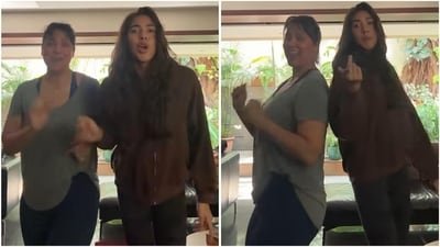 Lara Dutta and daughter Saira's dance video wins hearts online. (Instagram/@larabhupathi)