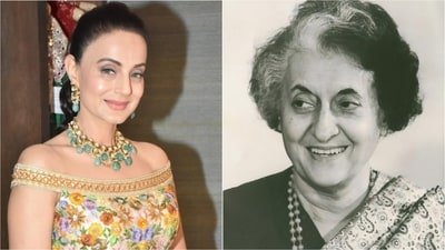 Ameesha Patel discusses her grandfather's bond with Indira Gandhi. (Pic credit: Wikipedia)
