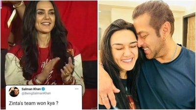 Preity Zinta responds to Salman Khan's nostalgic tweet. (Twitter)