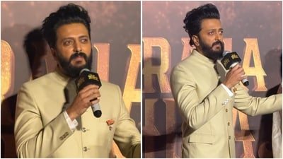 Riteish Deshmukh breaks down at Raja Shivaji trailer launch. (Instagram)