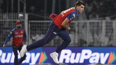 Xavier Bartlett of Punjab Kings. (Samir Jana/HT)