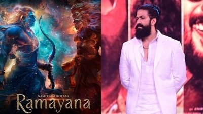Yash spoke about Ramayana's VFX while promoting the film abroad. Yash spoke about Ramayana's VFX while promoting the film abroad.