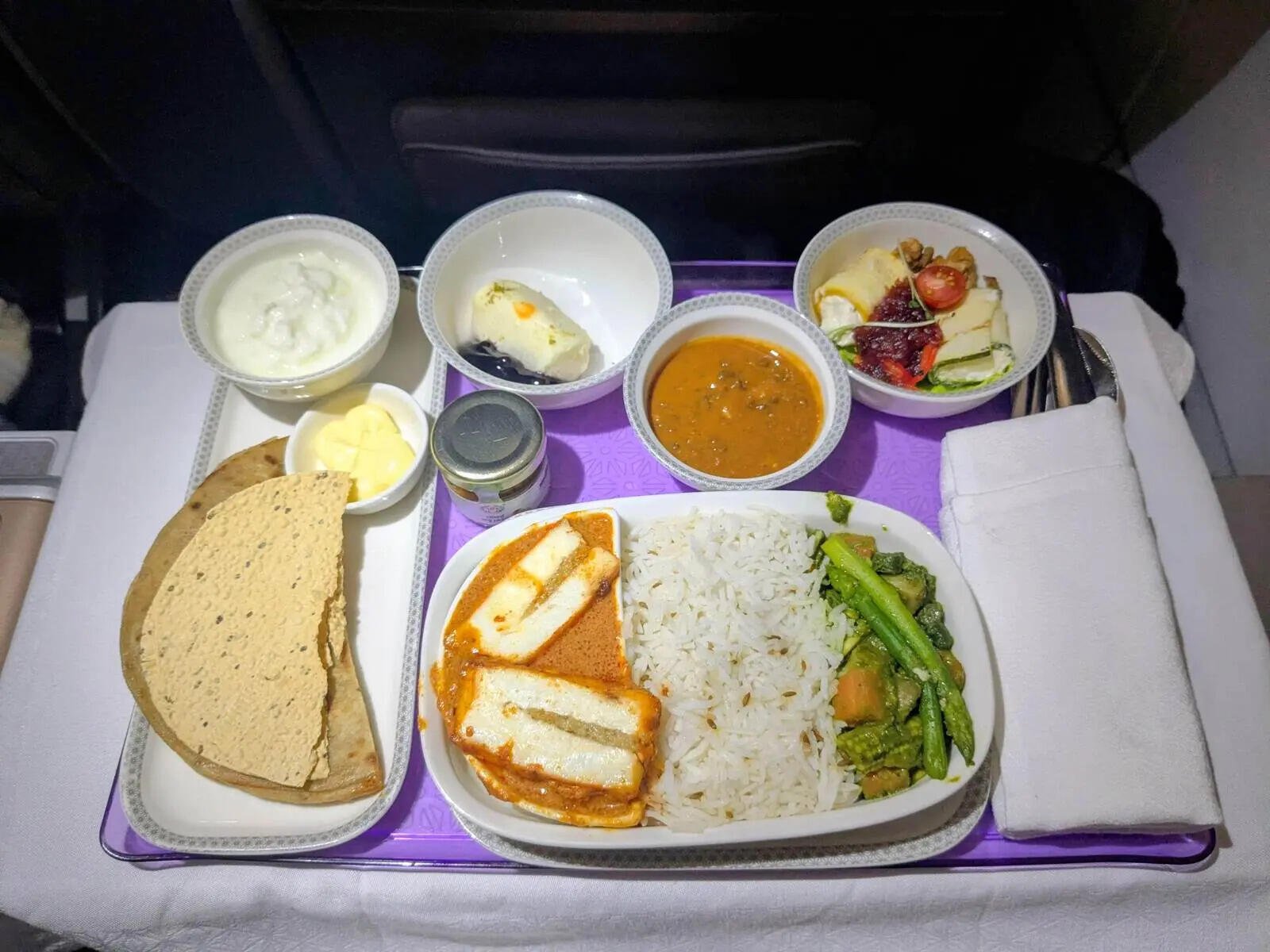 Air India meal