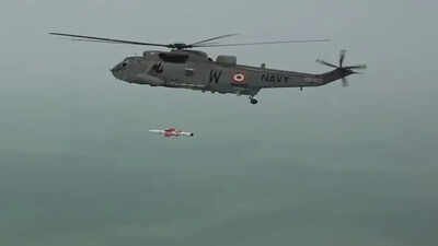DRDO, Navy conduct maiden salvo launch of 2 anti-ship missiles from chopper off Odisha coast