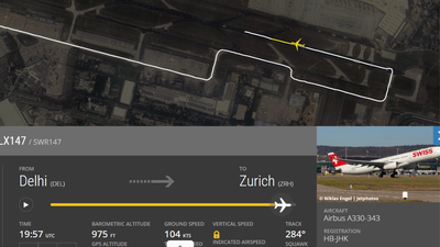 Engine fire on SWISS Delhi-Zurich flight during take off roll; aircraft evacuated on runway